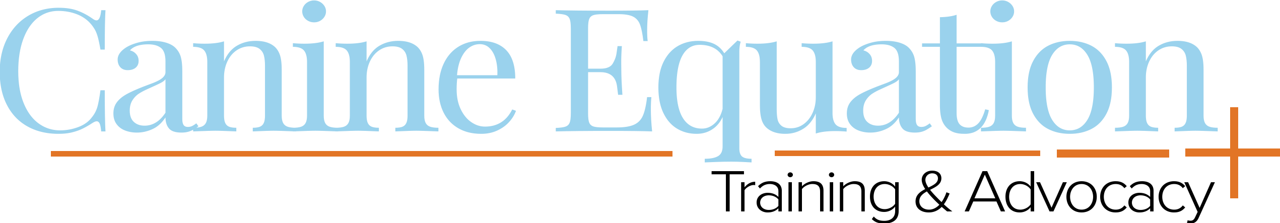 Canine Equation, Training and Advocacy